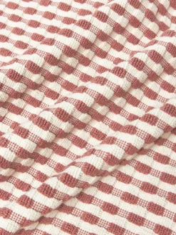 Toallas|Mantas></noscript>Westwing Collection Set de toallas texturizadas Juniper, tamaños diferentes Blanco Off White, rosa oscuro