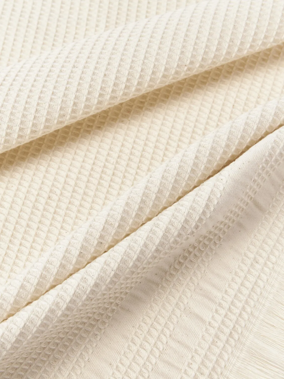 Toallas|Mantas>Westwing Collection Set de toallas tipo gofre Yara, tamaños diferentes Beige claro