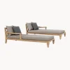 Outlet Set de tumbonas para exterior Bali, 2 uds. Tumbonas|Muebles De Jardín
