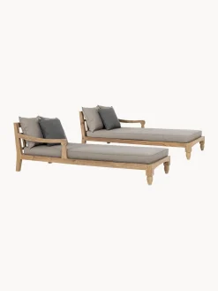 Outlet Set de tumbonas para exterior Bali, 2 uds. Tumbonas|Muebles De Jardín