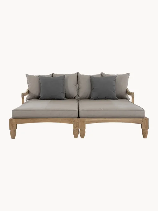 Outlet Set de tumbonas para exterior Bali, 2 uds. Tumbonas|Muebles De Jardín