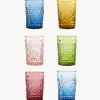 Vasos|Vajillas Completas>Zafferano Set de vasos artesanales Provenzale, 6 uds.