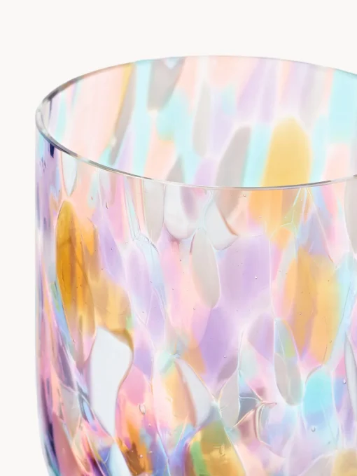Vasos|Vajillas Completas>ANNA VON LIPA Set de vasos de agua pequeños artesanales Splash, 6 uds.