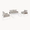 Conjuntos Jardín|Muebles De Jardín>Bizzotto Set lounge de exterior Captiva, 4 pzas.