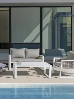 Conjuntos Jardín|Muebles De Jardín>Bizzotto Set lounge de exterior Captiva, 4 pzas.