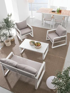 Conjuntos Jardín|Muebles De Jardín></noscript>Bizzotto Set lounge de exterior Captiva, 4 pzas.