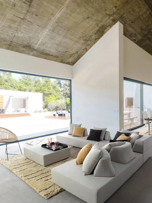 Clearance Set lounge modular para exterior Piper, 4 pzas. Conjuntos Jardín|Muebles De Jardín