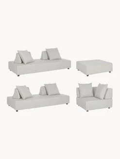 Clearance Set lounge modular para exterior Piper, 4 pzas. Conjuntos Jardín|Muebles De Jardín