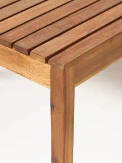 Hot Set lounge para exterior de madera de acacia Bo, 4 pzas. Conjuntos Jardín|Muebles De Jardín