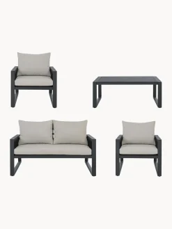 Conjuntos Jardín|Muebles De Jardín></noscript>Bizzotto Set lounge para exterior Captiva, 4 pzas.