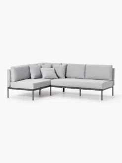 Conjuntos Jardín|Muebles De Jardín></noscript>Westwing Collection Set lounge para exterior Linden, 2 pzas. Gris oscuro, gris claro
