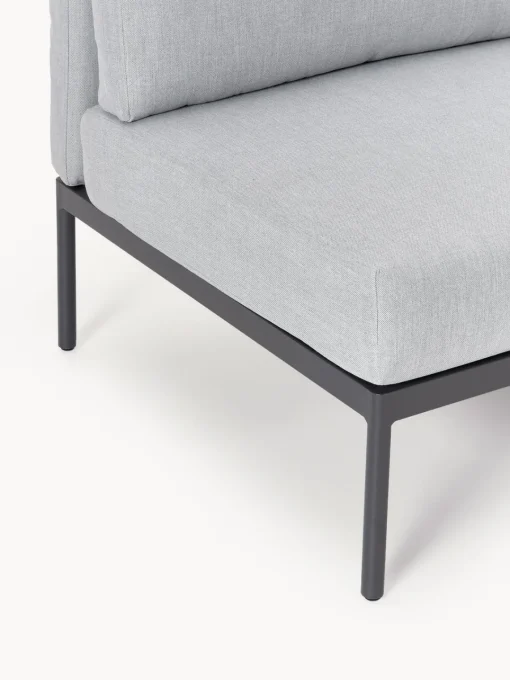 Conjuntos Jardín|Muebles De Jardín>Westwing Collection Set lounge para exterior Linden, 2 pzas. Gris oscuro, gris claro