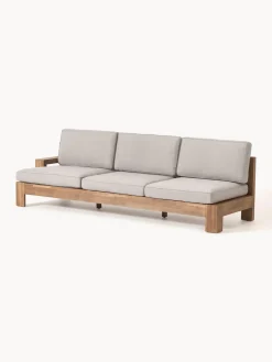 Conjuntos Jardín|Muebles De Jardín></noscript>Westwing Collection Set lounge para exterior de madera de acacia Joshua, 4 pzas. Gris claro, madera de acacia pintado