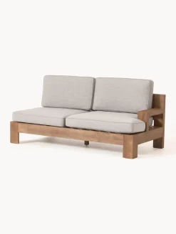 Conjuntos Jardín|Muebles De Jardín></noscript>Westwing Collection Set lounge para exterior de madera de acacia Joshua, 4 pzas. Gris claro, madera de acacia pintado