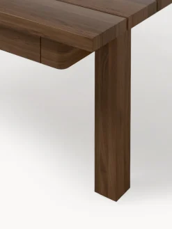 New Set lounge para exterior de madera de acacia Matheus, 4 pzas. Conjuntos Jardín|Muebles De Jardín