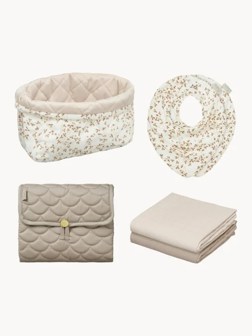 Best Set para el cuidado del bebé , 6 pzas. Niños Decoración Infantil|Muselinas Y Pañales De Tela