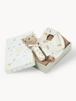 New Set para el cuidado del bebé , 4 pzas. Niños Juguetes Para Bebés|Muselinas Y Pañales De Tela