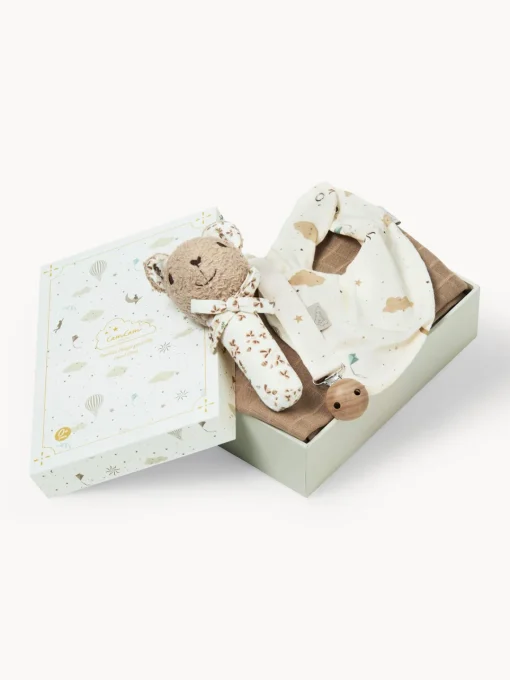 New Set para el cuidado del bebé , 4 pzas. Niños Juguetes Para Bebés|Muselinas Y Pañales De Tela