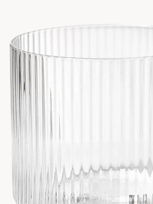 Jarras De Agua|Vajillas Completas>Ferm Living Set pequeño de jarra de agua soplada con vaso Ripple, 2 pzas. Transparente brillante