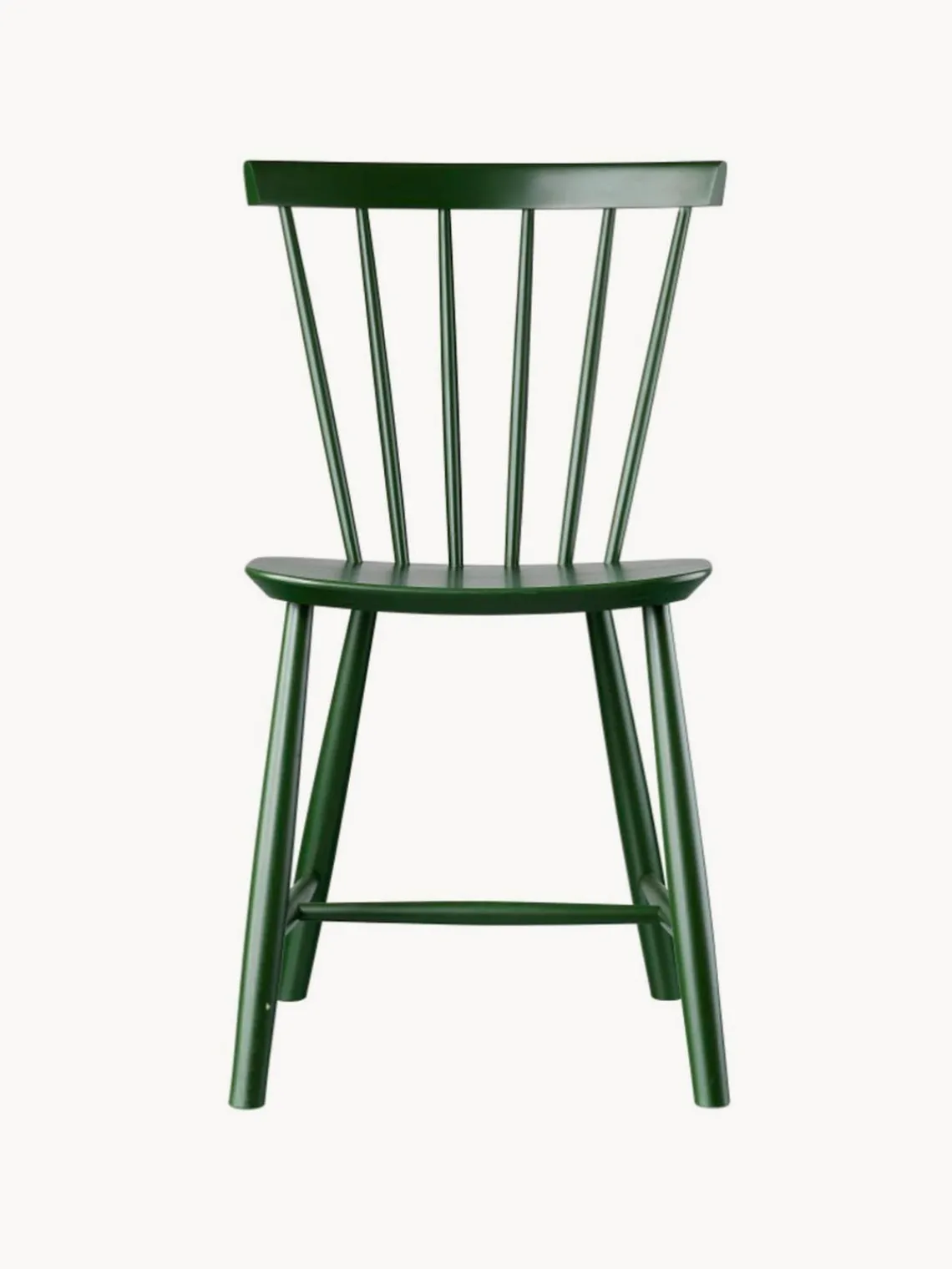 Sillas De Madera|Sillas>FDB Møbler Silla artesanal de madera de haya J46 Verde oscuro