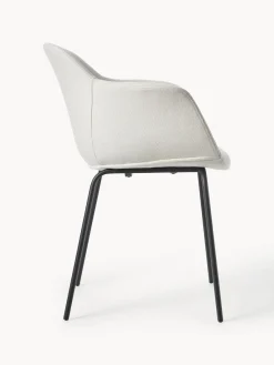 Hot Silla con asiento estrecho y reposabrazos Fiji Sillas Con Reposabrazos|Sillas