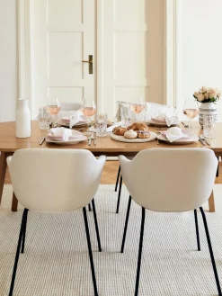 Hot Silla con asiento estrecho y reposabrazos Fiji Sillas Con Reposabrazos|Sillas