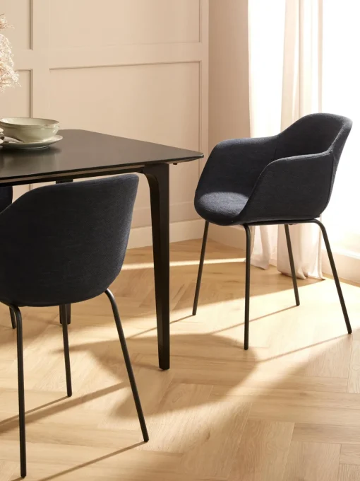 Clearance Silla con asiento estrecho y reposabrazos Fiji Sillas Con Reposabrazos|Sillas