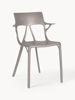 Sillas De Jardín|Sillas Con Reposabrazos>Kartell Silla con reposabrazos A.I., 2 uds. Greige