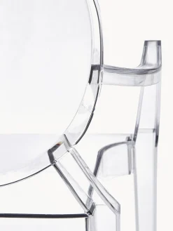 Sillas Con Reposabrazos|Sillas></noscript>Kartell Silla con reposabrazos de diseño Louis Ghost