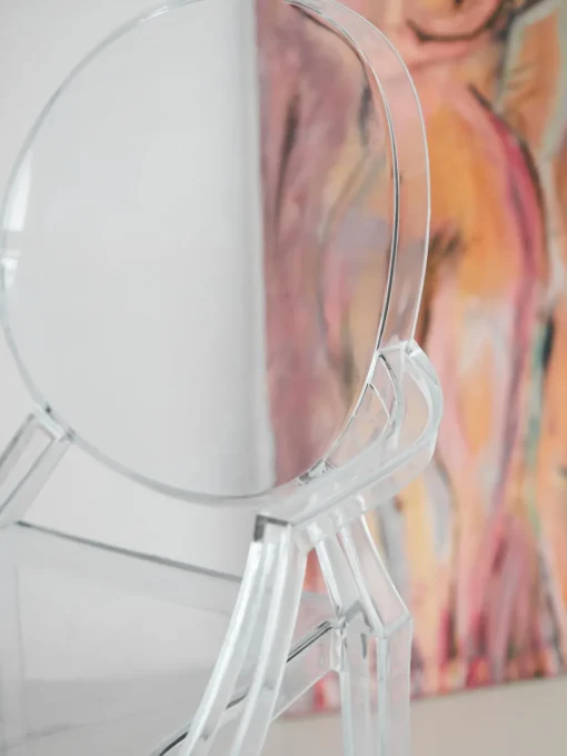 Sillas Con Reposabrazos|Sillas>Kartell Silla con reposabrazos de diseño Louis Ghost