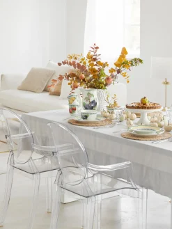 Sillas Con Reposabrazos|Sillas></noscript>Kartell Silla con reposabrazos de diseño Louis Ghost