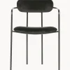 Sillas Con Reposabrazos|Sillas> Silla con reposabrazos de terciopelo y metal Elvy