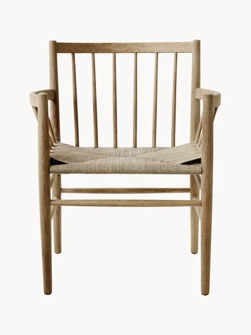 Best Silla con reposabrazos de roble J81 Sillas