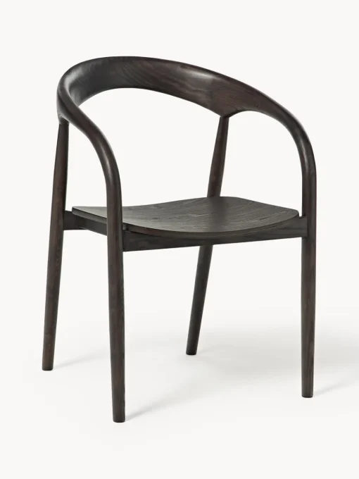 Sale Silla con reposabrazos de madera de fresno Camille Sillas De Madera|Sillas Con Reposabrazos
