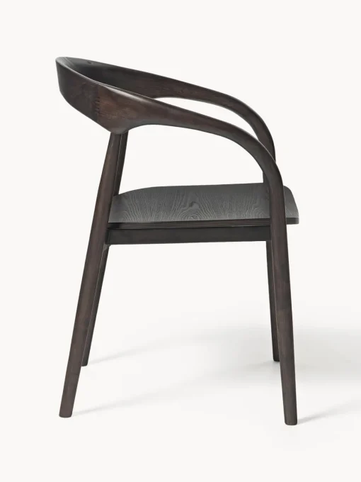 Sale Silla con reposabrazos de madera de fresno Camille Sillas De Madera|Sillas Con Reposabrazos