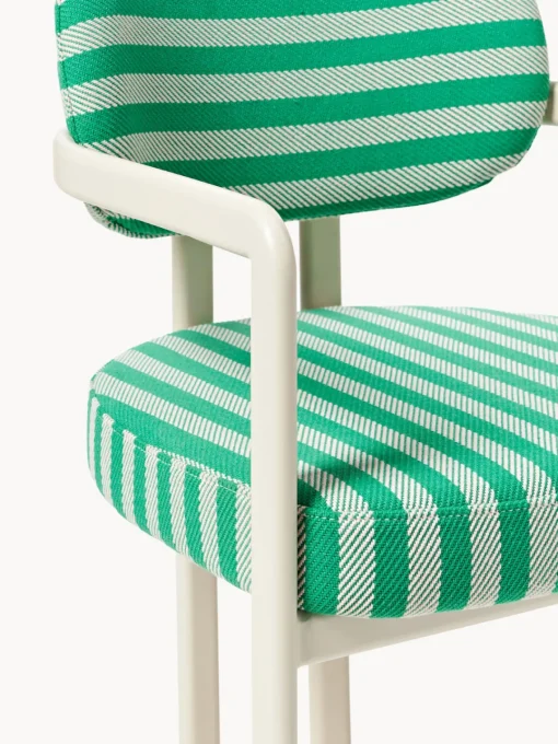 Sillas Con Reposabrazos|Sillas>Westwing Collection Silla con reposabrazos de diseño DEDAR Milano x Westwing Adrien Tejido de sarga, Voulez-Vous Fragola Menta
