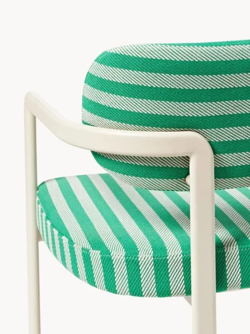 Sillas Con Reposabrazos|Sillas>Westwing Collection Silla con reposabrazos de diseño DEDAR Milano x Westwing Adrien Tejido de sarga, Voulez-Vous Fragola Menta