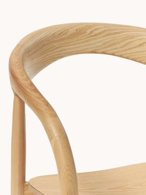 Sillas De Madera|Sillas Con Reposabrazos>Westwing Collection Silla con reposabrazos de madera de fresno Camille Madera de fresno clara