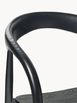 Sillas De Madera|Sillas Con Reposabrazos></noscript>Westwing Collection Silla con reposabrazos de madera de fresno Camille Negro