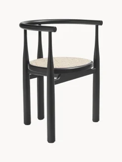 Silla con reposabrazos de madera de haya Bukowski Sillas De Madera|Sillas Con Reposabrazos