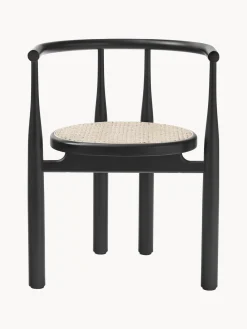 Silla con reposabrazos de madera de haya Bukowski Sillas De Madera|Sillas Con Reposabrazos