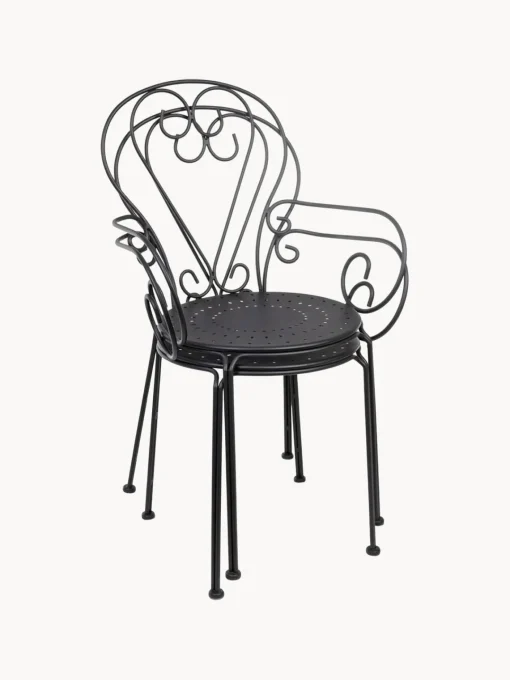 Sillas De Jardín|Sillas De Jardí­N>Bizzotto Silla con reposabrazos para exterior apilable Etienne