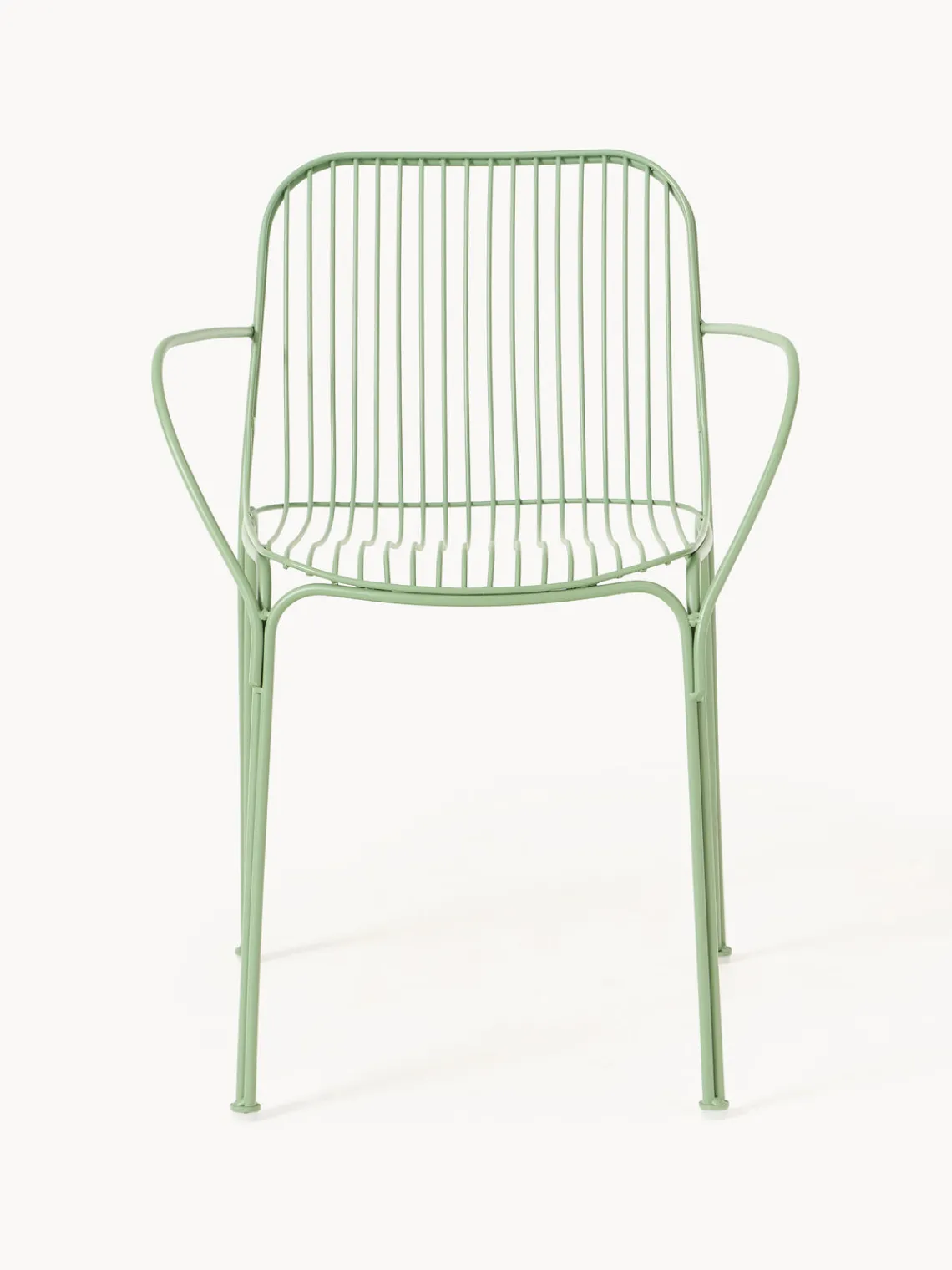 Sillas De Jardín|Sillas De JardíN>Kartell Silla con reposabrazos para exterior Hiray Verde salvia