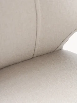 Sillas Con Reposabrazos|Sillas></noscript>Westwing Collection Silla con reposabrazos Rachel Tejido fino blanco crema