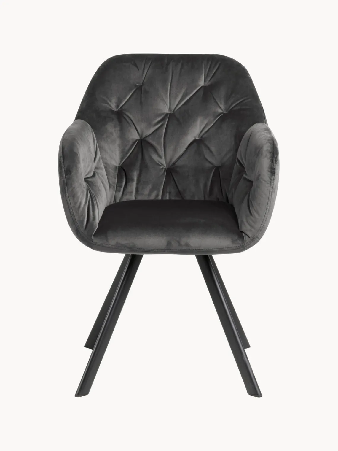 Sale Silla con repozabrazos de terciopelo Lola Sillas Con Reposabrazos|Sillas