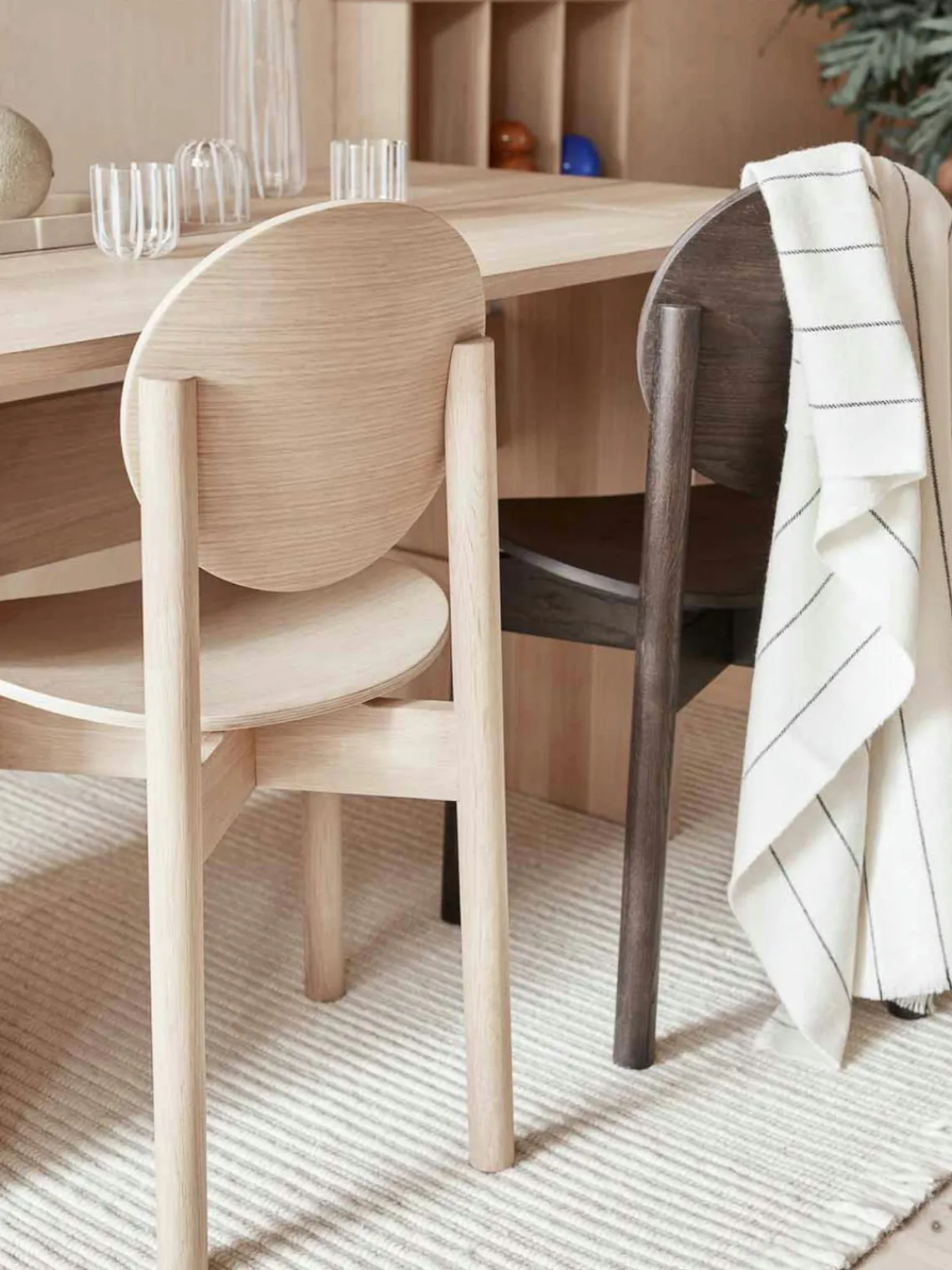 Sillas>Oyoy Living Design Silla de comedor de madera de fresno OY Madera de fresno clara