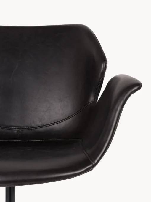 Sillas De Escritorio|Sillas De Escritorio>Zuiver Silla de escritorio de cuero sintético Nikki, altura regulable