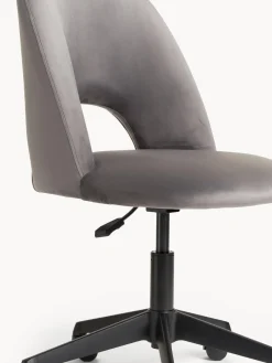 New Silla de escritorio de terciopelo Rachel, altura regulable Sillas De Escritorio|Sillas De Escritorio