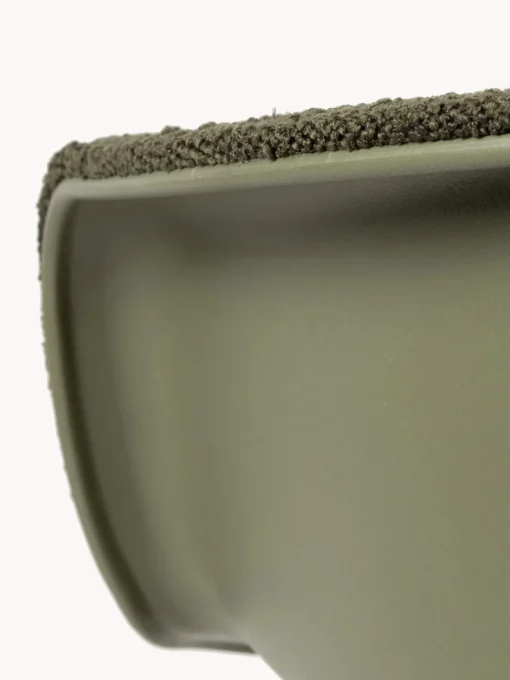Sillas De Escritorio|Sillas De Escritorio>Zuiver Silla de escritorio en tejido bouclé Albert, regulable en altura Bouclé verde