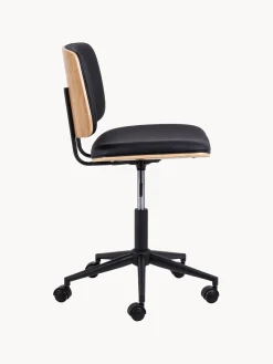 Sillas De Escritorio|Sillas De Escritorio></noscript> Silla de escritorio giratoria de piel sintética Owen, regulable en altura